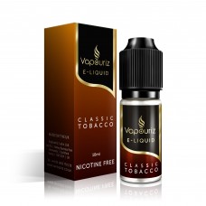 Vapouriz Classic Tobacco Nicotine Free E-Liquid 10ml LIQUIDS